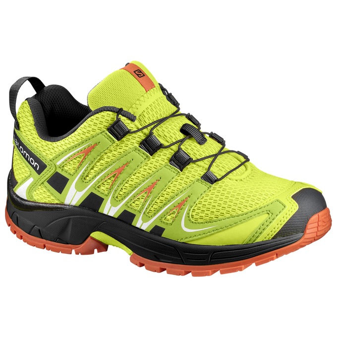 SALOMON XA PRO 3D K Philippines - Kids' Trail Running Shoes - Yellow | 193708-LSP